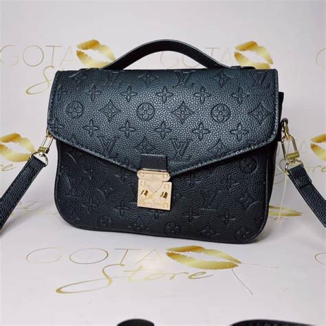 embossed black lv|black embossed louis vuitton bag.